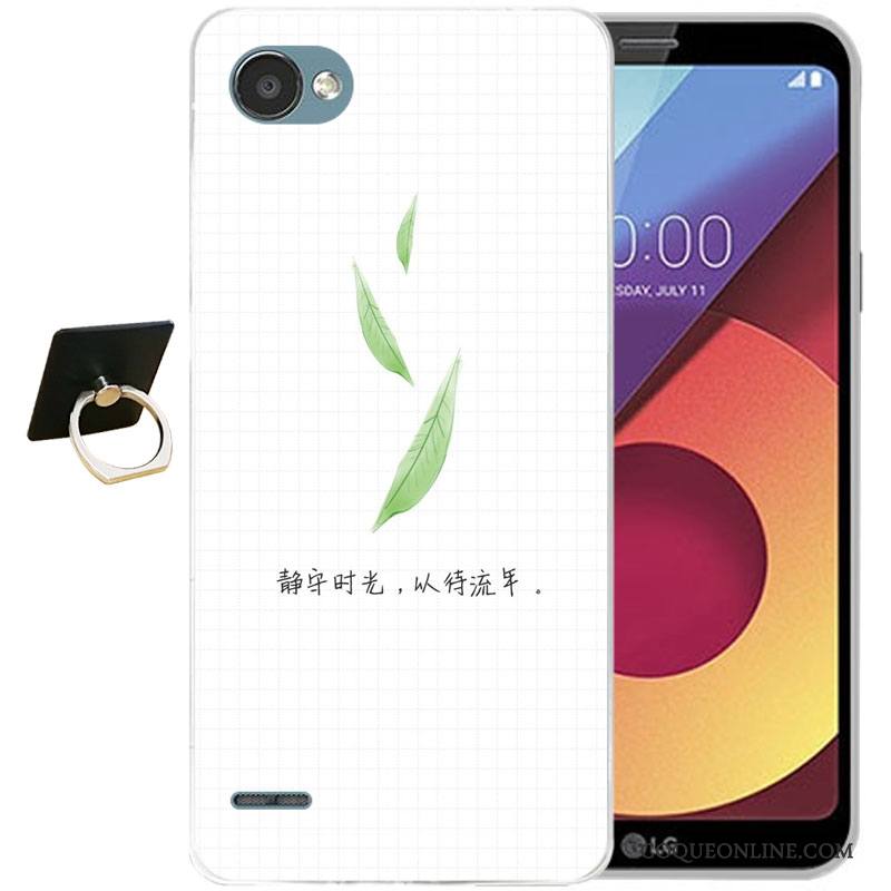 Lg Q6 Multicolore Tout Compris Fluide Doux Silicone Coque De Téléphone Incassable Étui