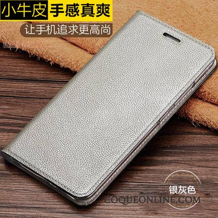 Lg V20 Coque De Téléphone Étui Cuir Véritable Fluide Doux Housse Luxe Business