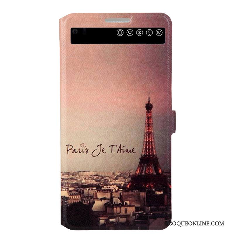 Lg V20 Coque Dormance Tendance Housse Fluide Doux Support Étui Rose