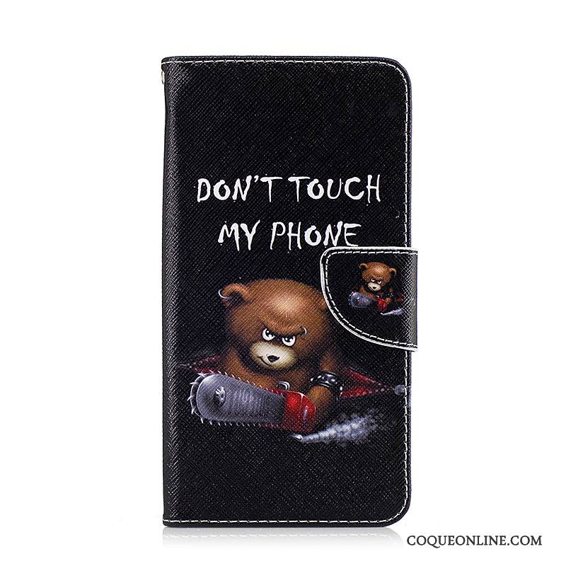 Lg V20 Peinture Coque De Téléphone Dessin Animé Étui En Cuir Protection Housse Multicolore