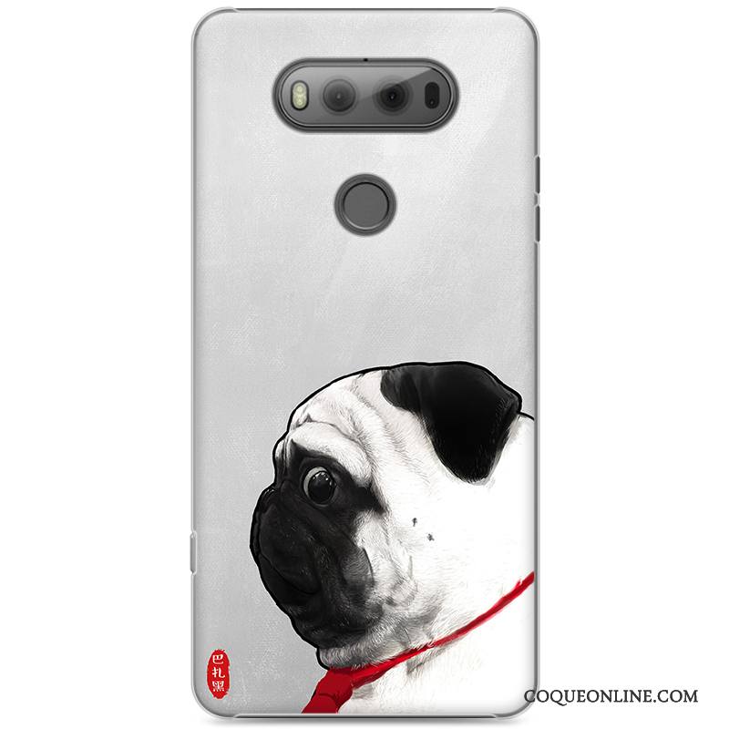 Lg V20 Vert Coque Difficile Amoureux Incassable Protection De Téléphone