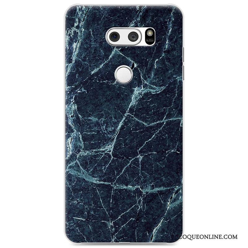 Lg V30 Bois Personnalité Peinture Coque De Téléphone Étui Protection Incassable