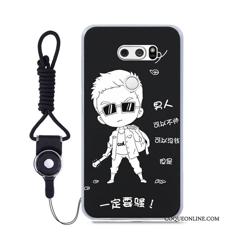 Lg V30 Coque De Téléphone Peinture Incassable Couleur Tout Compris Dessin Animé Étui