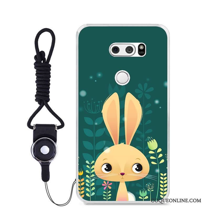 Lg V30 Coque De Téléphone Peinture Incassable Couleur Tout Compris Dessin Animé Étui