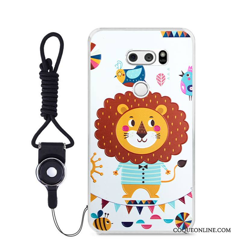 Lg V30 Coque De Téléphone Peinture Incassable Couleur Tout Compris Dessin Animé Étui