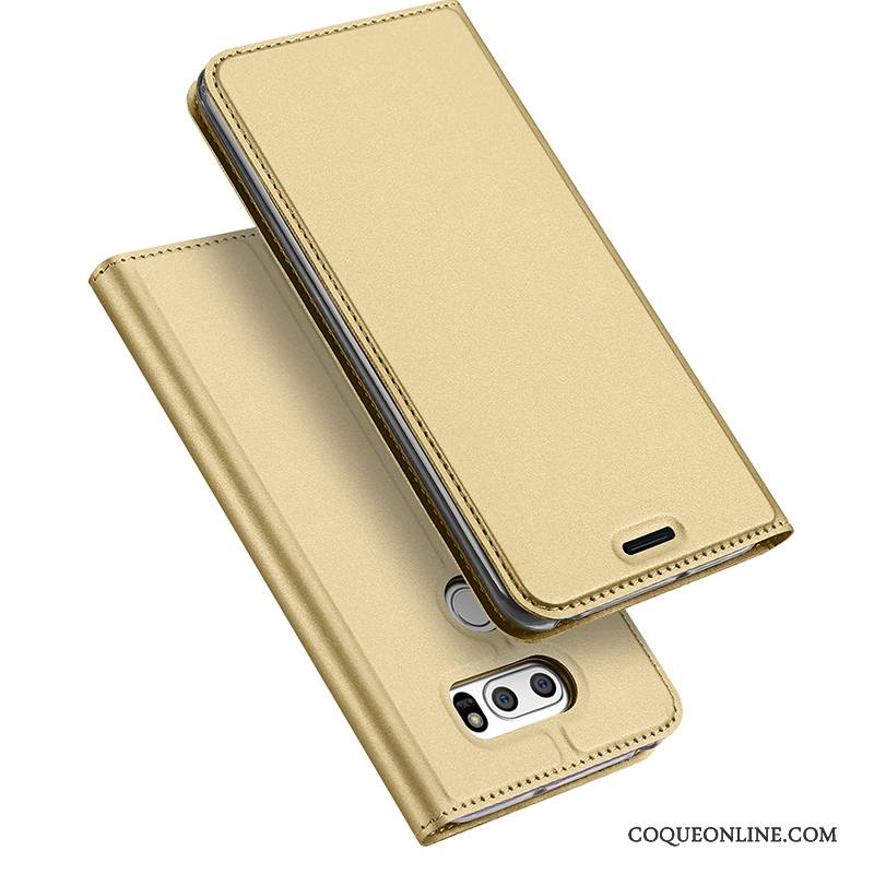 Lg V30 Coque Housse Étui Protection Téléphone Portable Business Légères