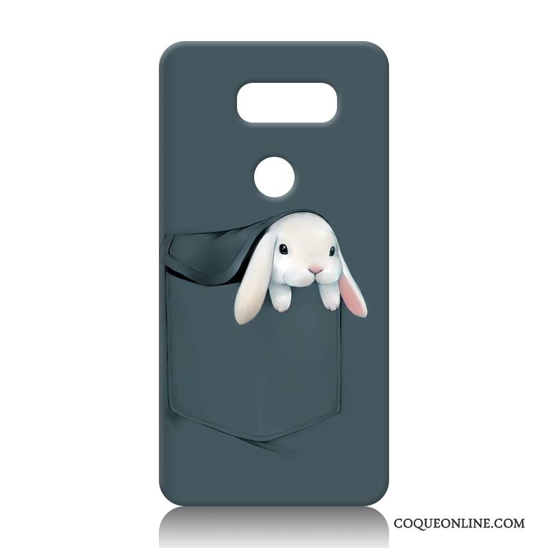 Lg V30 Coque Personnalité Créatif Étui Tout Compris Nouveau Silicone Fluide Doux