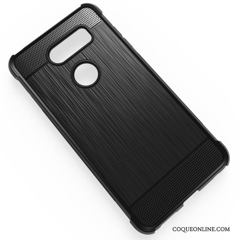 Lg V30 Coque Étui Soie De Téléphone Protection Sac Incassable