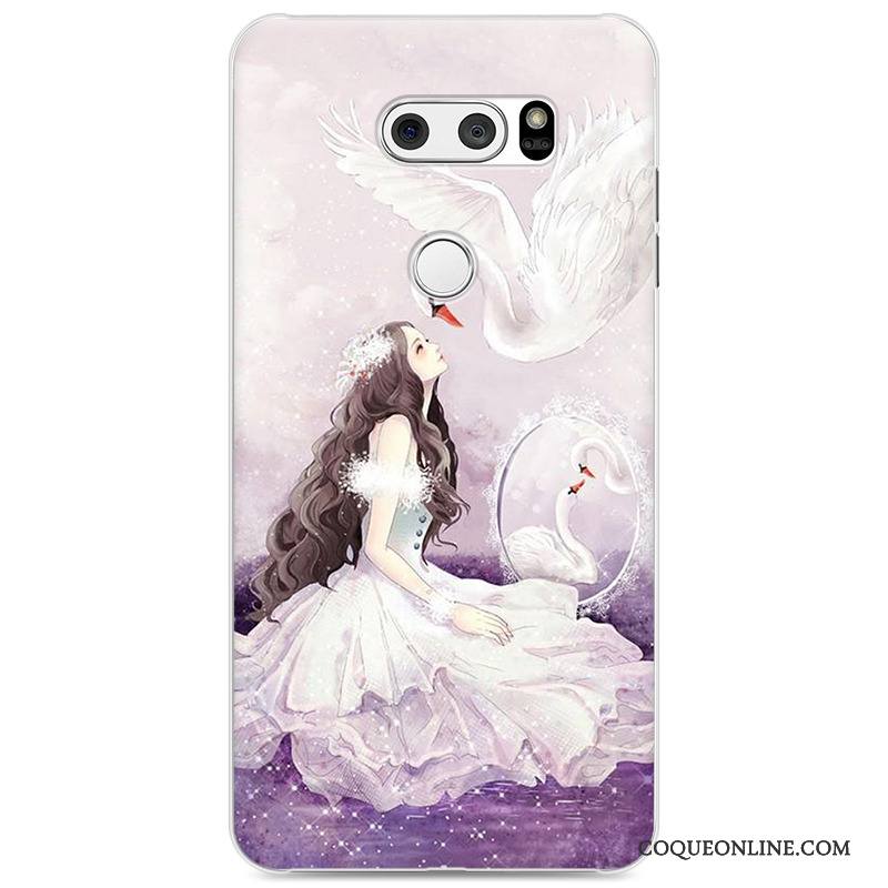 Lg V30 Dessin Animé Protection Coque De Téléphone Personnalité Étui Charmant