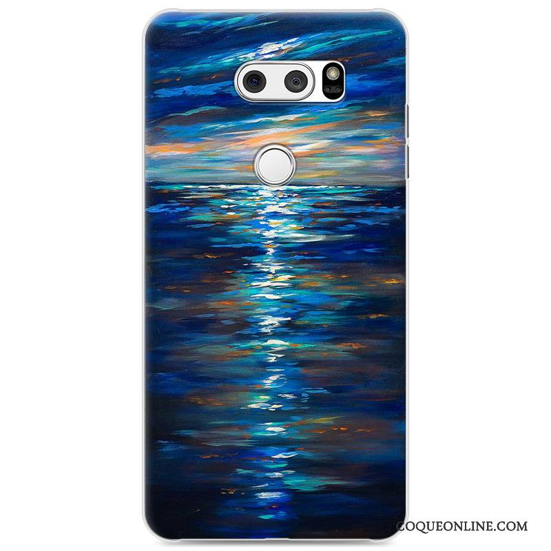 Lg V30 Dessin Animé Protection Coque De Téléphone Personnalité Étui Charmant