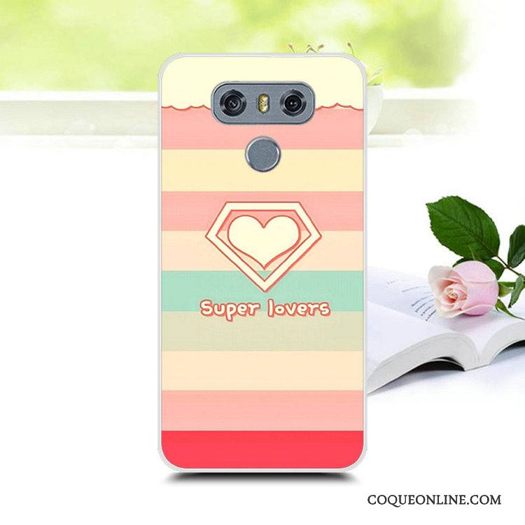 Lg V30 Incassable Coque De Téléphone Fluide Doux Protection Tout Compris Étui Créatif