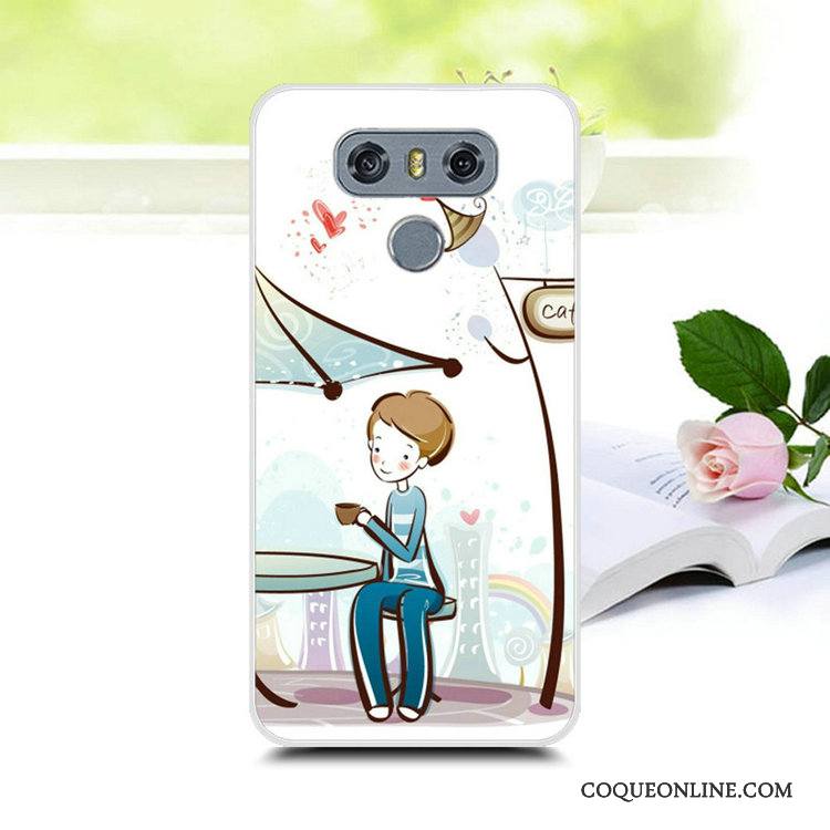 Lg V30 Incassable Coque De Téléphone Fluide Doux Protection Tout Compris Étui Créatif