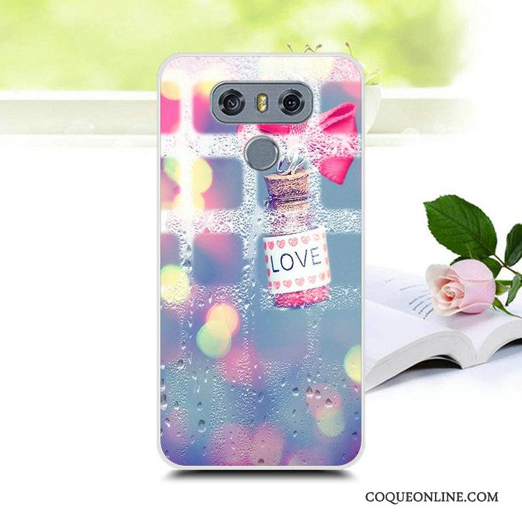 Lg V30 Incassable Coque De Téléphone Fluide Doux Protection Tout Compris Étui Créatif