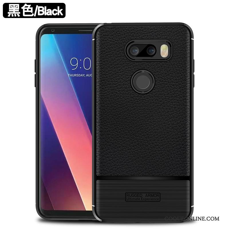 Lg V30 Incassable Coque De Téléphone Silicone Fluide Doux Protection Créatif Personnalité