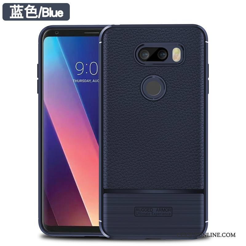 Lg V30 Incassable Coque De Téléphone Silicone Fluide Doux Protection Créatif Personnalité