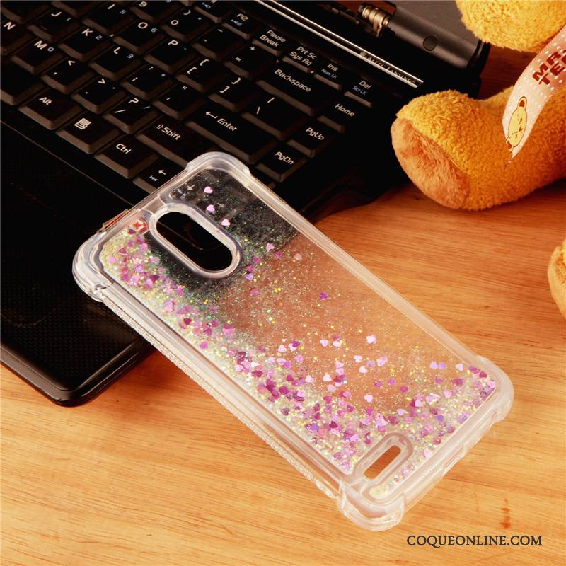 Lg V30 Incassable Fluide Doux Coque Tout Compris De Téléphone Quicksand Liquide