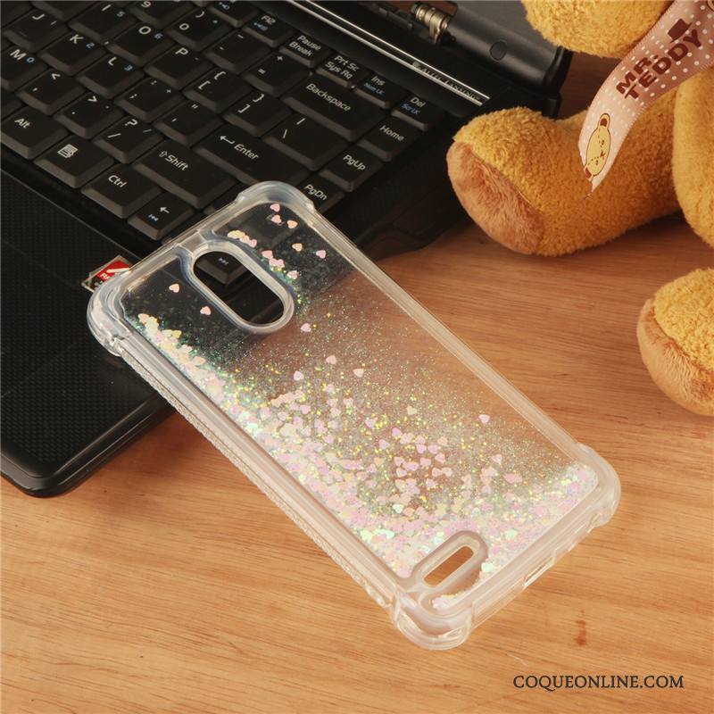 Lg V30 Incassable Fluide Doux Coque Tout Compris De Téléphone Quicksand Liquide