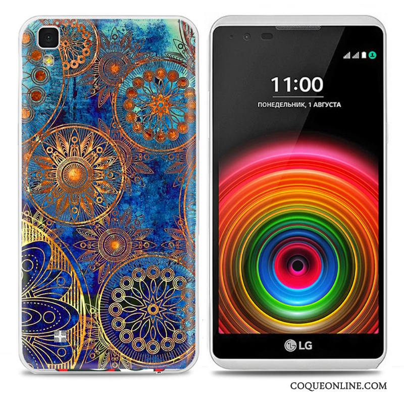 Lg X Power Coque De Téléphone Peinture Nouveau Étui Protection Dessin Animé Fluide Doux