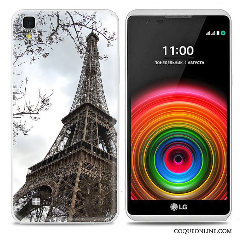 Lg X Power Coque De Téléphone Peinture Nouveau Étui Protection Dessin Animé Fluide Doux