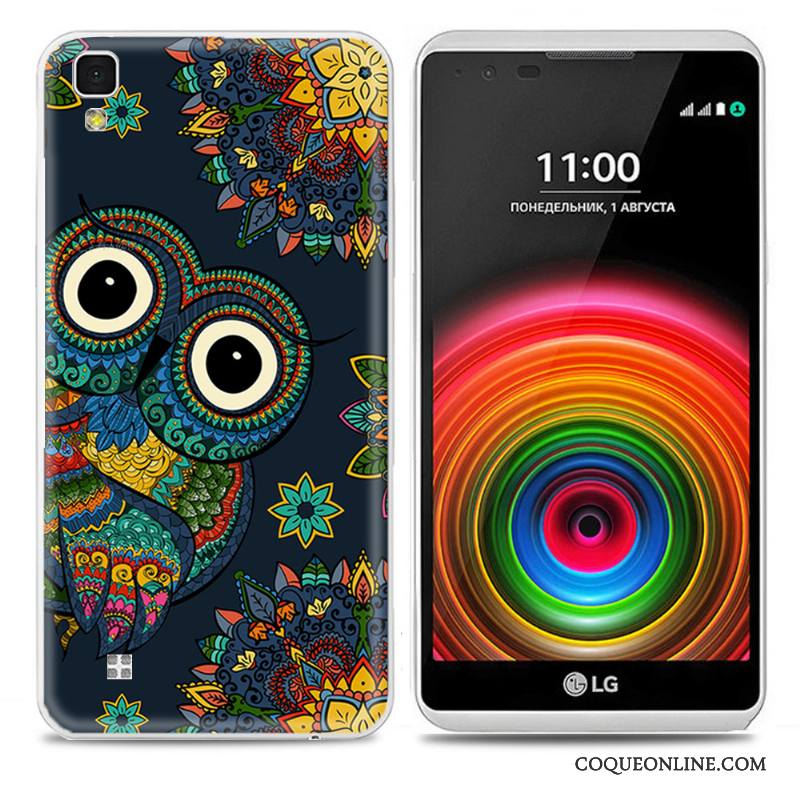 Lg X Power Coque De Téléphone Peinture Nouveau Étui Protection Dessin Animé Fluide Doux