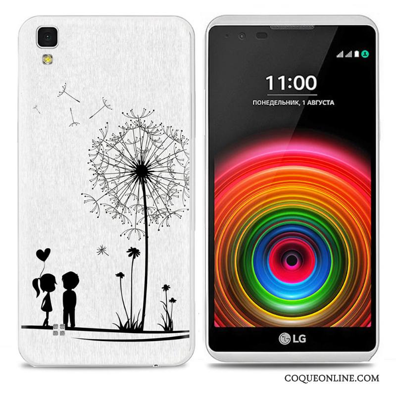 Lg X Power Coque De Téléphone Peinture Nouveau Étui Protection Dessin Animé Fluide Doux