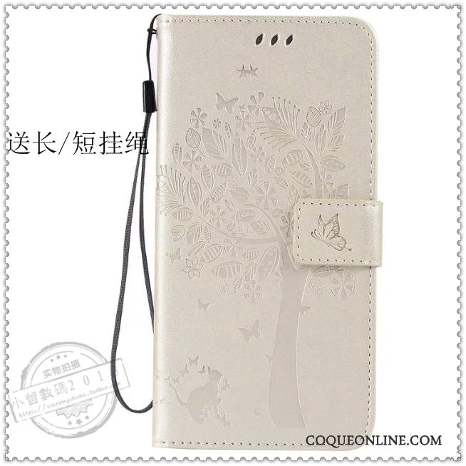 Lg X Power Housse Étui Portefeuille Fluide Doux Incassable Coque Protection