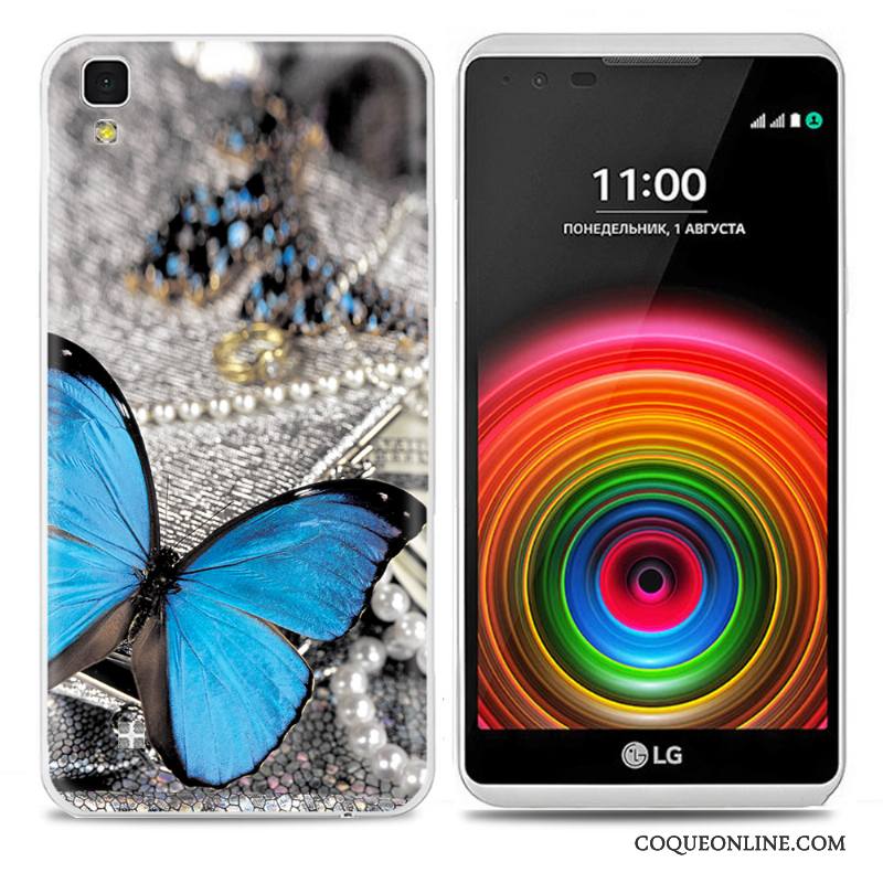 Lg X Power Peinture Personnalité Étui Coque Téléphone Portable De Téléphone Fluide Doux