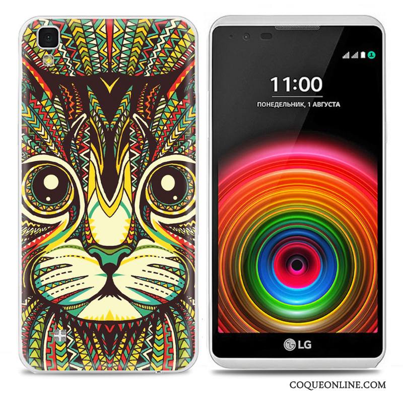 Lg X Power Peinture Personnalité Étui Coque Téléphone Portable De Téléphone Fluide Doux