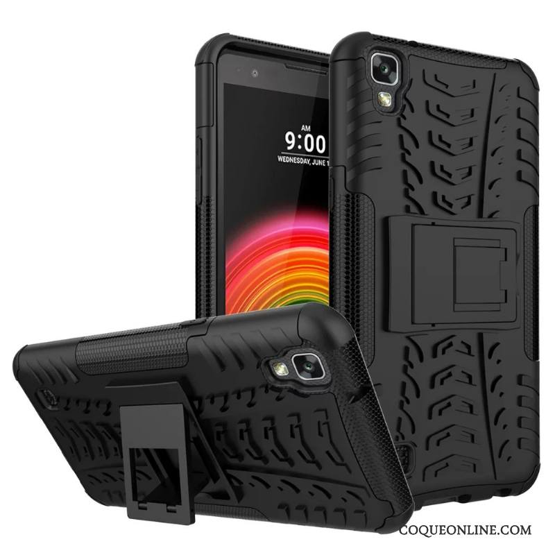 Lg X Power Vert Protection Support Coque Étui De Téléphone Téléphone Portable