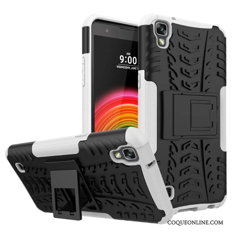 Lg X Power Vert Protection Support Coque Étui De Téléphone Téléphone Portable