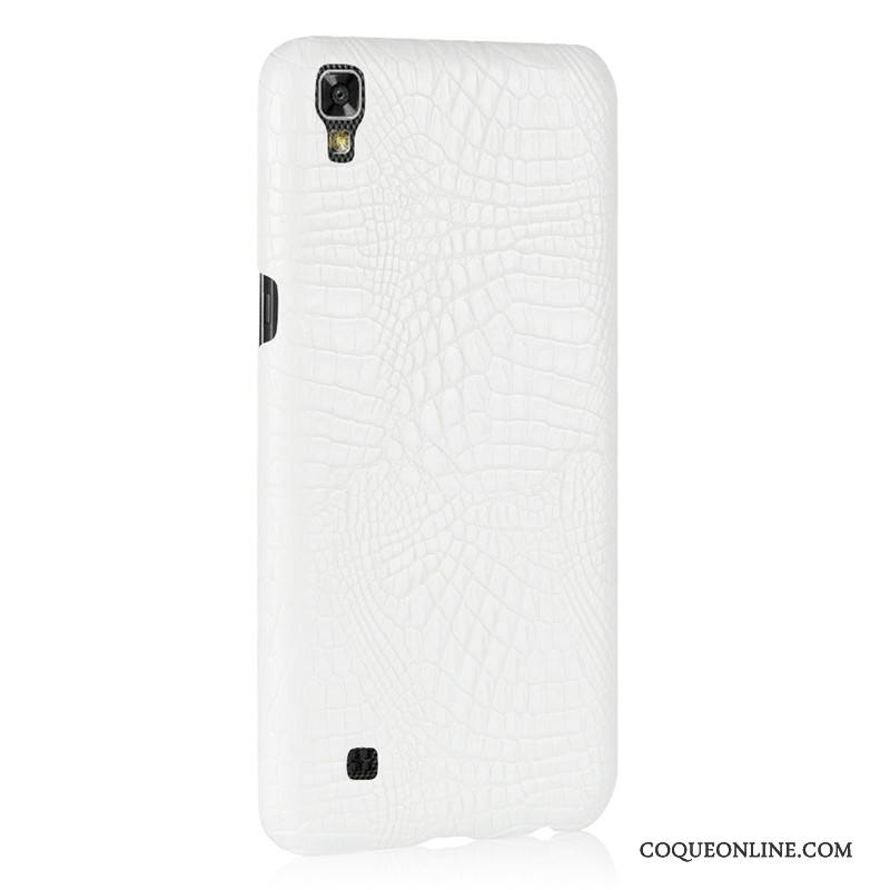 Lg X Power Étui Incassable Téléphone Portable Coque De Téléphone Difficile Protection Crocodile Modèle