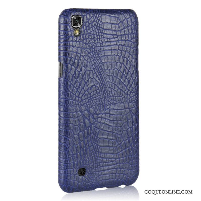 Lg X Power Étui Incassable Téléphone Portable Coque De Téléphone Difficile Protection Crocodile Modèle