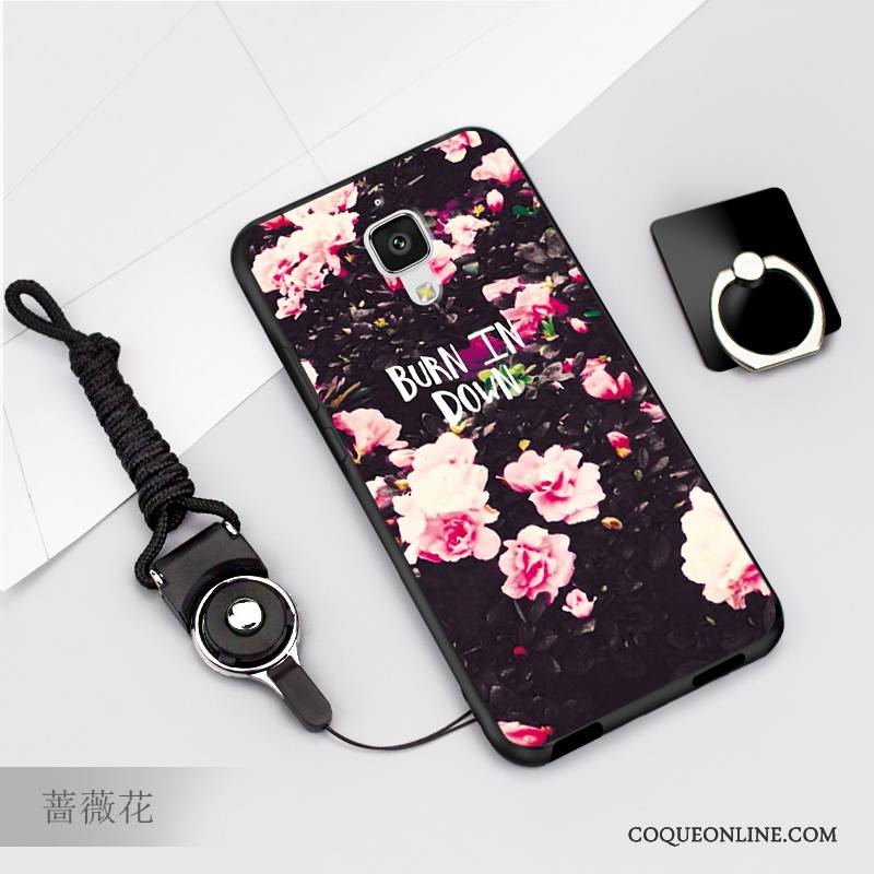 Mi 4 Coque Fluide Doux Téléphone Portable Ornements Suspendus Étui Incassable Tendance Protection