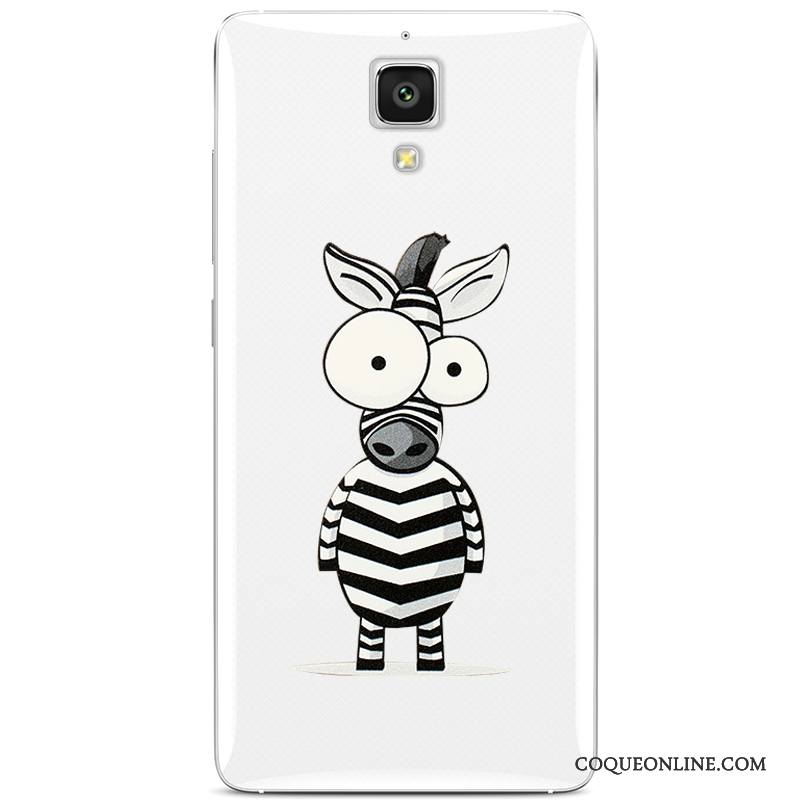 Mi 4 Coque Silicone Petit Étui Protection Couvercle Arrière Fluide Doux Dessin Animé