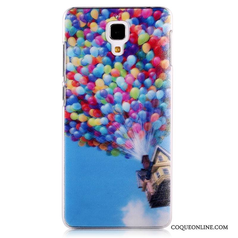 Mi 4 Tendance Légère Peinture Coque De Téléphone Étui Petit Vert