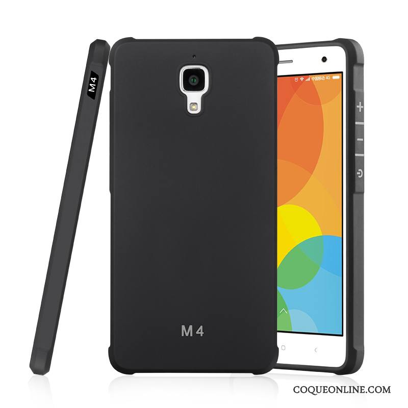 Mi 4 Étui Silicone Fluide Doux Tendance Petit Coque De Téléphone Bleu