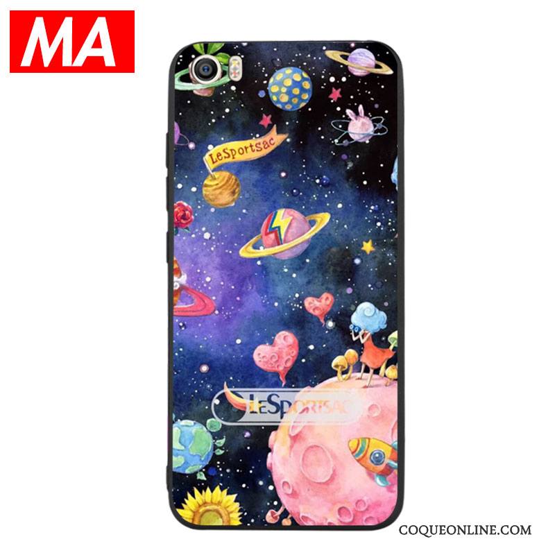 Mi 5 Coque De Téléphone Personnalité Mode Étui Abstrait Créatif Peinture À L'huile