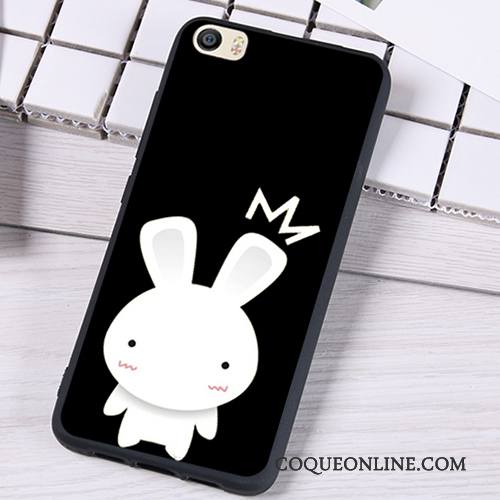 Mi 5 Coque Petit Étui Noir Fluide Doux Silicone Tendance Tout Compris