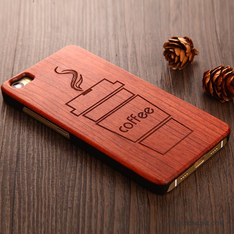 Mi 5 Incassable Coque Petit De Téléphone Étoile Créatif En Bois