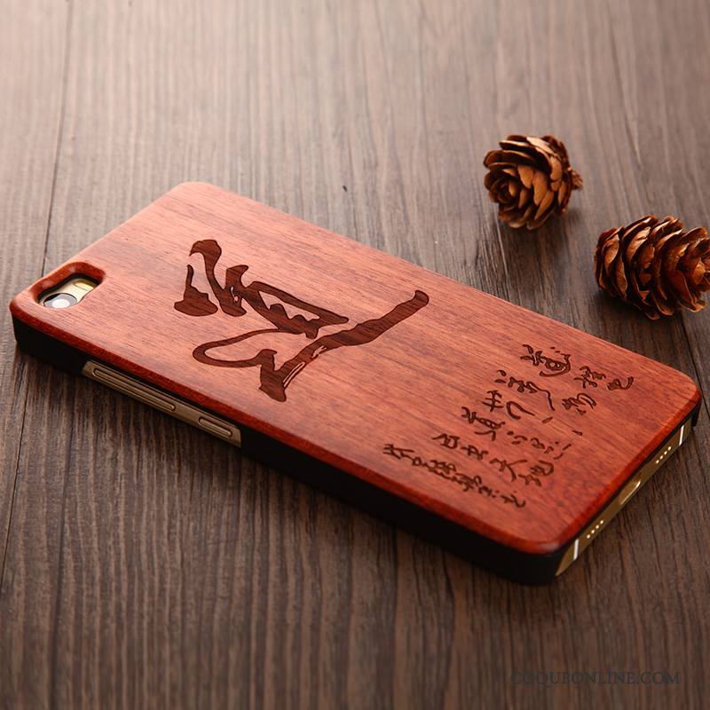 Mi 5 Incassable Coque Petit De Téléphone Étoile Créatif En Bois