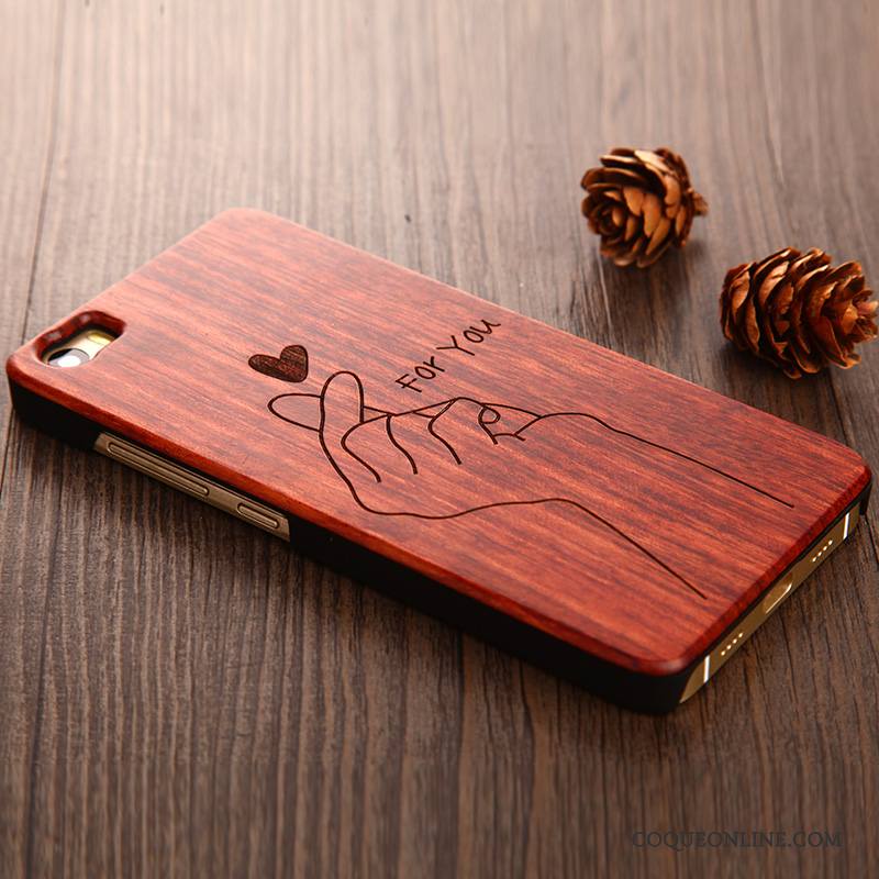 Mi 5 Incassable Coque Petit De Téléphone Étoile Créatif En Bois