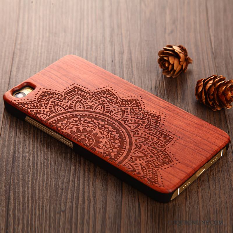 Mi 5 Incassable Coque Petit De Téléphone Étoile Créatif En Bois