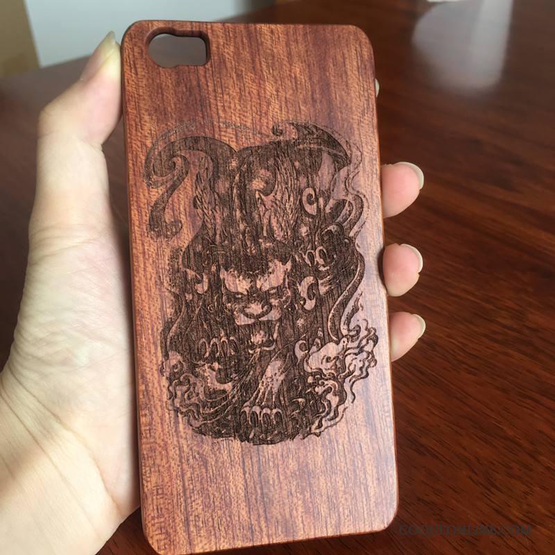 Mi 5 Incassable Coque Petit De Téléphone Étoile Créatif En Bois