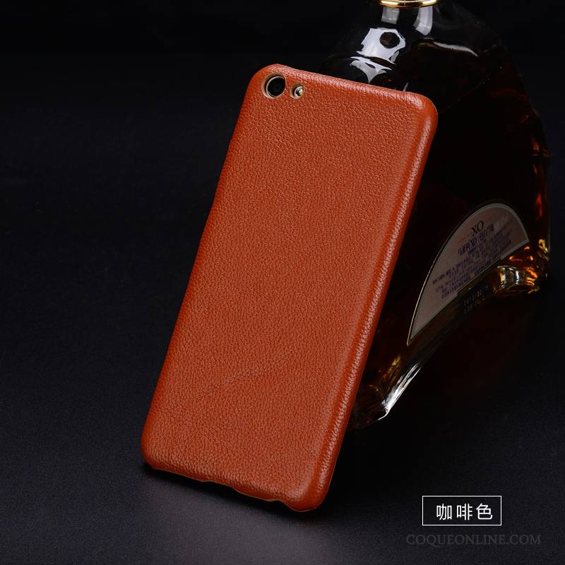 Mi 5 Petit Couvercle Arrière Coque De Téléphone Protection Très Mince Incassable Étui En Cuir