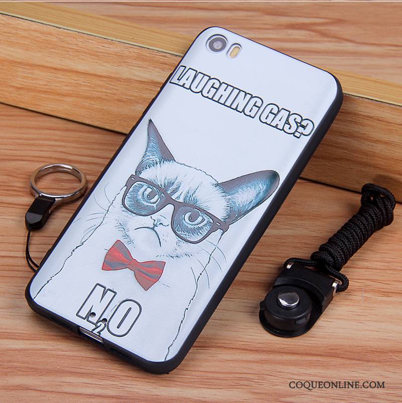 Mi 5 Petit Étui Silicone Protection Coque De Téléphone Blanc Tendance