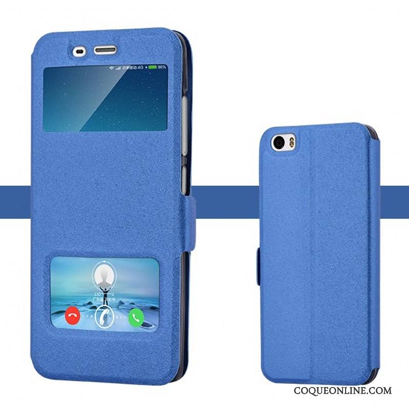 Mi 5 Tendance Incassable Étui En Cuir Silicone Coque Housse Téléphone Portable