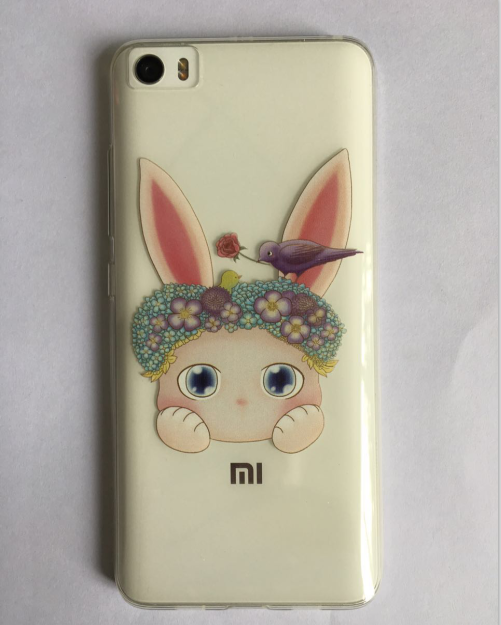 Mi 5 Étui Frais Petit Fluide Doux Rose Coque De Téléphone Tout Compris