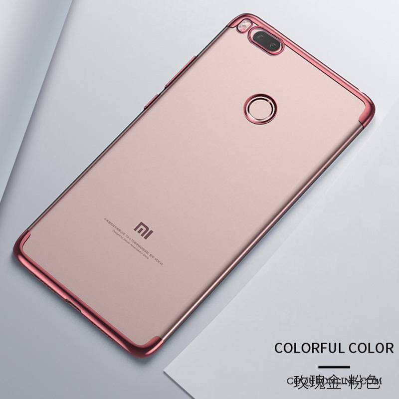 Mi 5x Coque Fluide Doux Silicone Or Incassable Membrane Tout Compris Tendance