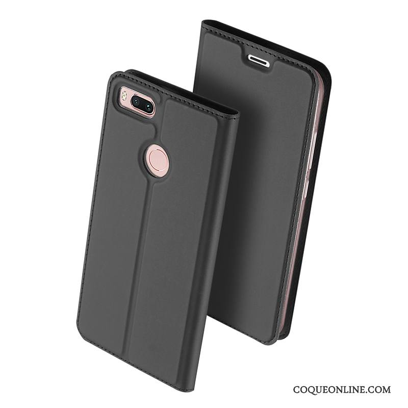 Mi 5x Coque Support Étui En Cuir Incassable Légère Tout Compris Carte Téléphone Portable