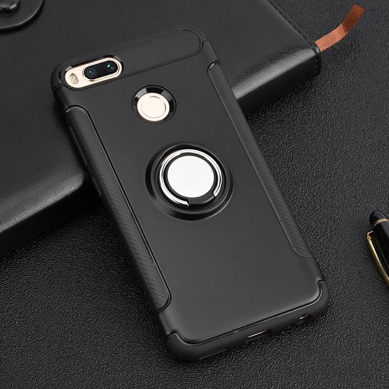 Mi 5x Coque Support Étui Silicone Magnétisme Anneau Protection